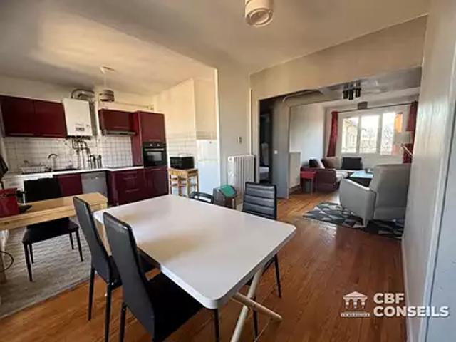 Clermont Ferrand 63000 Achat / Vente appartement 4 pièces t4 au dernier étage