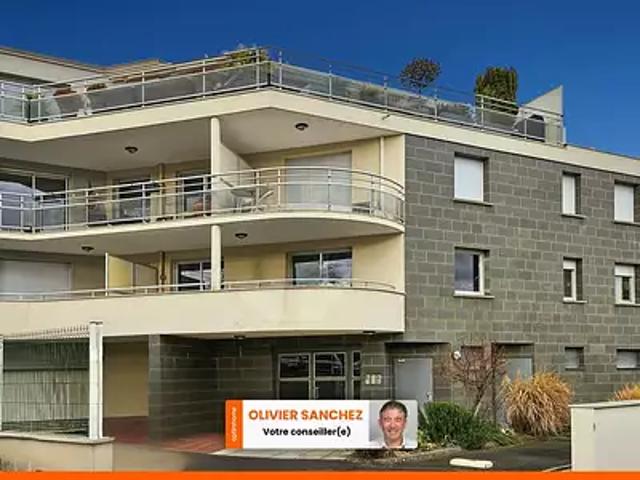 Clermont Ferrand 63000 Achat / Vente appartement 4 pièces t4 terrasse cave
