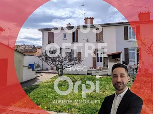 Clermont Ferrand 63100 Achat / Vente maison 3 pièces t3 jardin terrasse