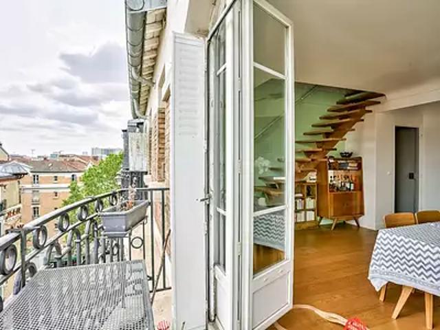 Clichy 92110 Location appartement 4 pièces t4 au dernier étage
