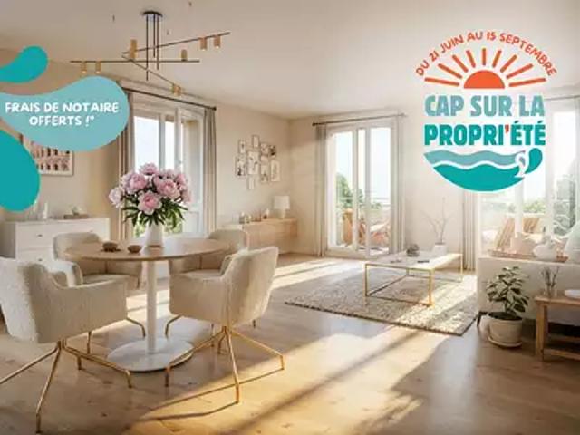 Clichy sous Bois 93390 Programme neuf appartement neuf à vendre t3 PTZ+ HQE TVA 5,5%