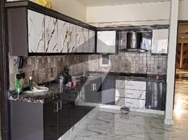Clifton Marina 3 bed rooms luxury flat for rent with lift backup generator Clifton Block 7