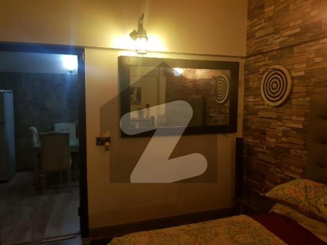 Clifton Fully Furnished 2 Bed DD Lift Parking Short Long Terms Clifton Block 4