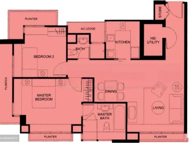 Clydes Residence D8, Apartment