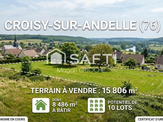 Croisy sur Andelle Vente Terrain 76