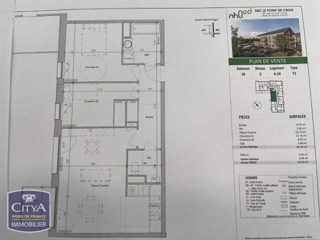 Croix Location Appartement 59