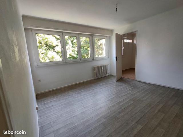 Cronenbourg T3 de 56.29 m² vue dégagée sur parc avec garage et cave