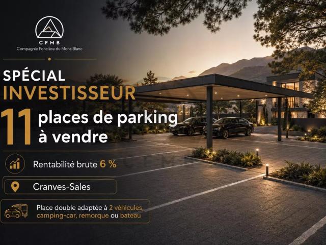 Cranves Sales Vente Parking / Garage 74