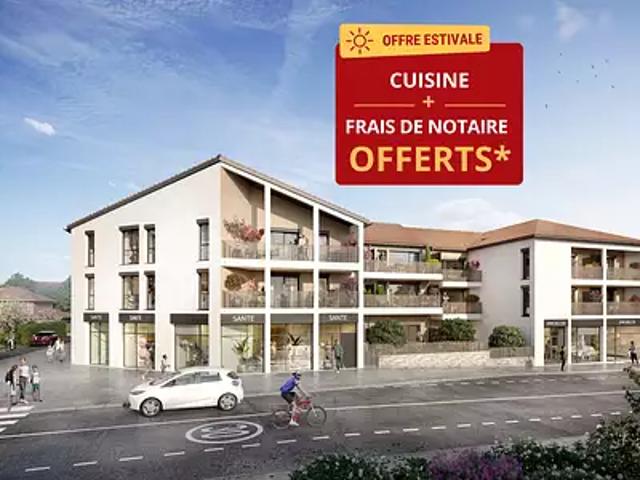 Craponne 69290 Programme neuf appartement neuf à vendre t1 PTZ+ LMNP