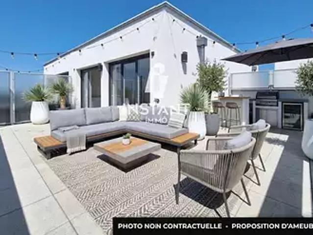 Créteil 94000 Achat / Vente appartement 4 pièces t4 au dernier étage terrasse