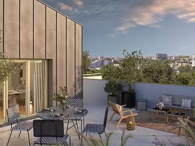 Créteil 94000 Programme neuf appartement neuf à vendre t2 TVA 5,5%