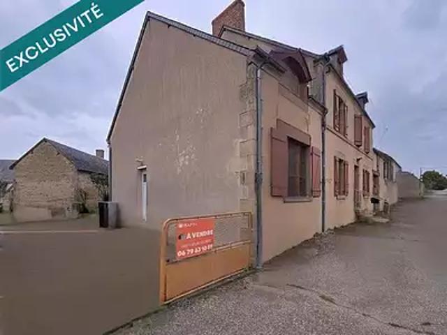 Crevant 36140 Achat / Vente maison 6 pièces t6 parking