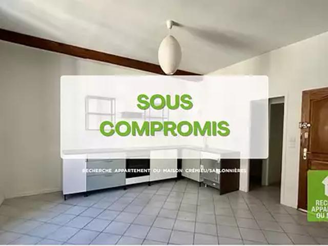 Crémieu 38460 Achat / Vente appartement 2 pièces t2