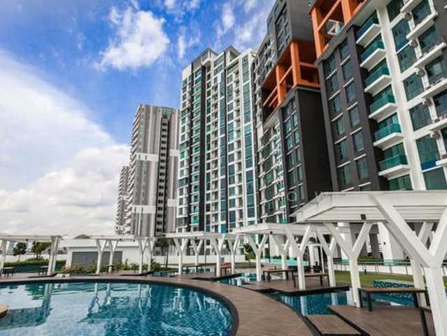 Crescent Bay Suites Service Apartment Bayu Puteri JB Fully Furnish
