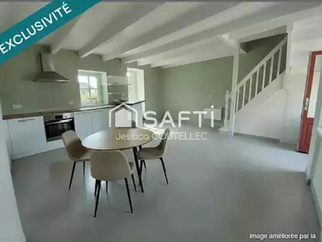 Cruguel 56420 Achat / Vente maison 3 pièces t3 parking