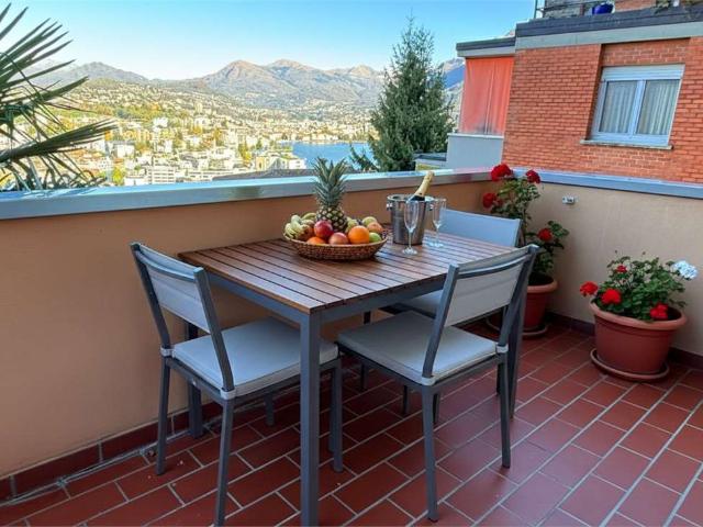 CRYPTO FRIENDLY 3,5 Zimmer Wohnung mit Terrasse und Seeblick – großes Potenzial in Paradiso