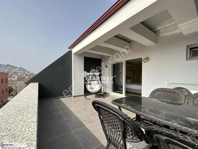 Cumhuriyet Mh. Vision Apartments'ta Eşyalı & Klimalı 2+1 Dubleks