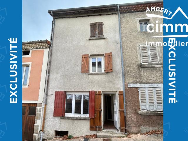 Cunlhat Vente Maison 63