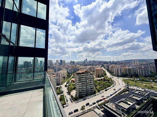 CUBES ANKARA KİRALIK BALKONLU KÖŞE 2+1 OFİS 110 M2