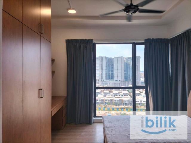 Cubic Botanical, Bangsar SouthStudio RoomFully Furnish 10” Mattress Aircond Wardrobe Table Chair
