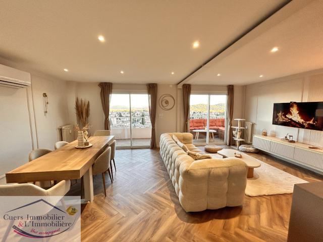 CUERS, APPT T3 71M2 + TERRASSE + CAVE + PARKING