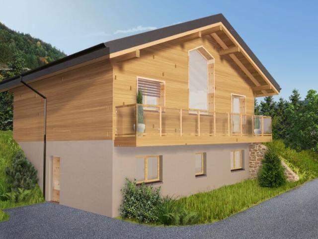 Custom built chalet with 4.5 rooms on sale in Troistorrents 151 m² | dreamo. Ch