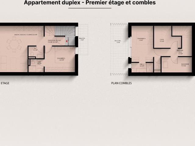 Custom built apartment with 3 rooms on sale in Chavannes de Bogis 93 m² | dreamo. Ch