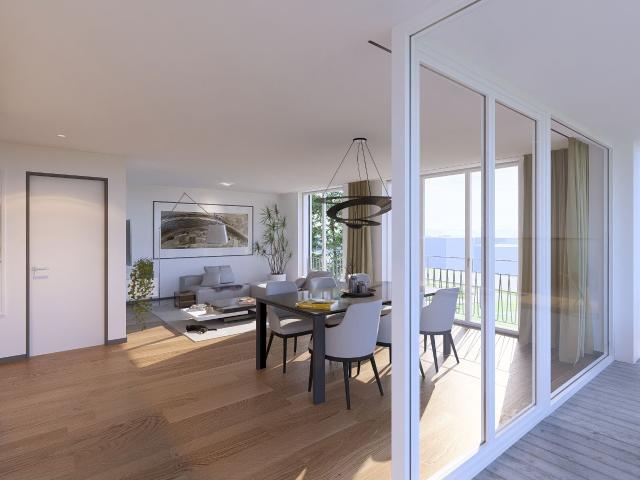 Custom built apartment with 2.5 rooms on sale in Villars sur Glâne 51 m² | dreamo. Ch