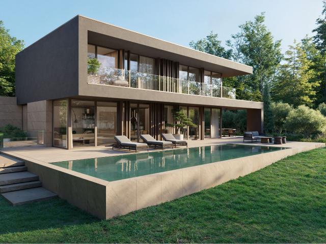 Custom built house with 9 rooms on sale in Versoix 612 m² | dreamo. Ch