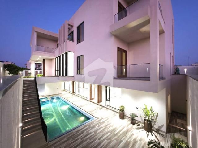 Custom Built Having The Comforts Of A Modern Life Style 1000 Yards Bungalow For Sale In Dha Phase 8 Karachi