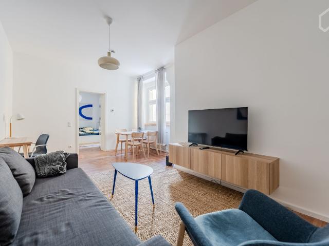 Cute & Modern 2 Room Apartment in Moabit – Spacious, Practical & Fully Equipped, Berlin Amsterdam Apartments for Rent