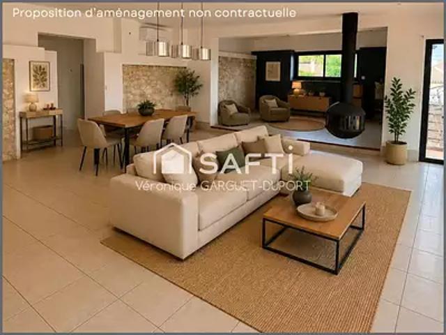 Cuxac d'Aude 11590 Achat / Vente maison 5 pièces t5 parking