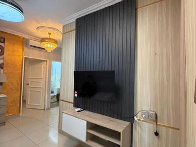 Cyber City Phase 1 Kepayan Ground floor 2 rooms renovated