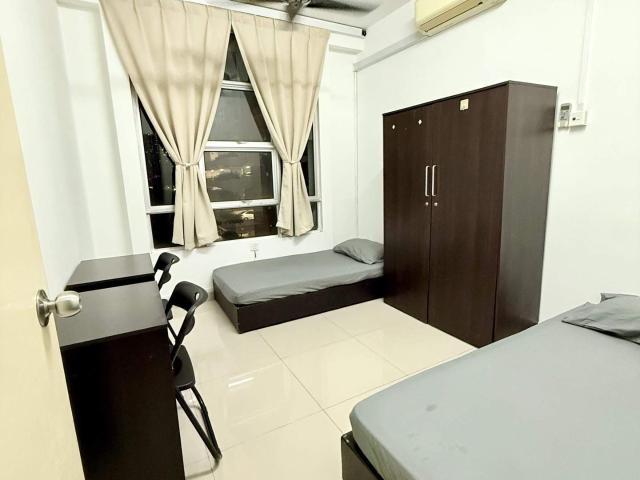 Cyberjaya | Sharing Room RM375/Pax | Aircond + 2 Beds | Fully Furnished