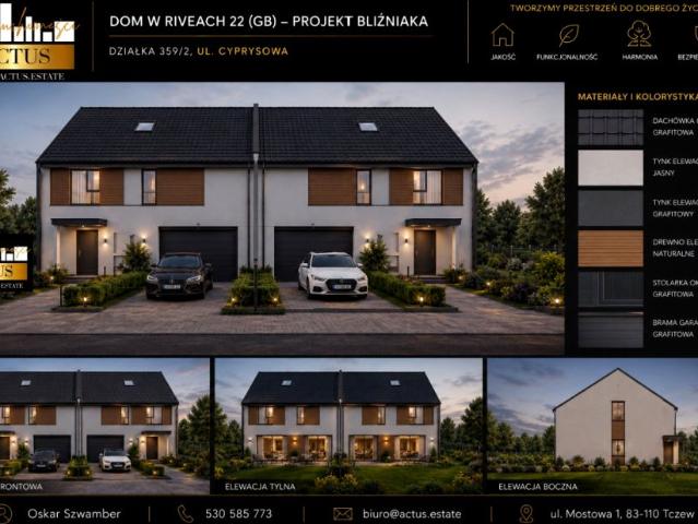 Cyprysowa 79,57 m², Rokitki