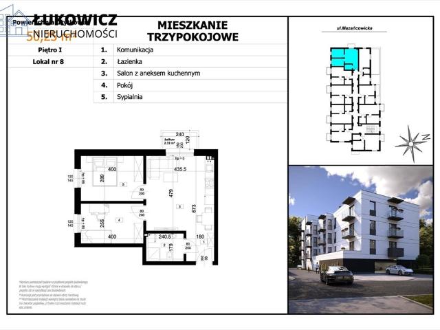 Czechowice Dziedzice, 50,25 m2