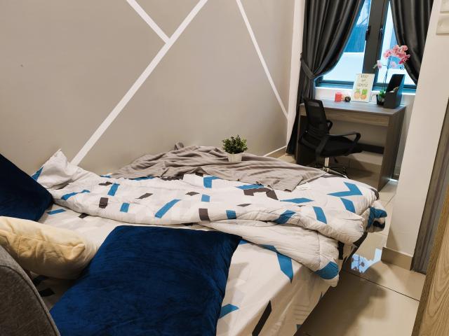 D7 Blok Seven lagoon perdana condo middle bedroom unit new condo fully furnished free wifi
