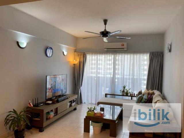 D’Aman Ria Condo, Ara Damansara Fully Furnished Small Fan Female Room for Rent