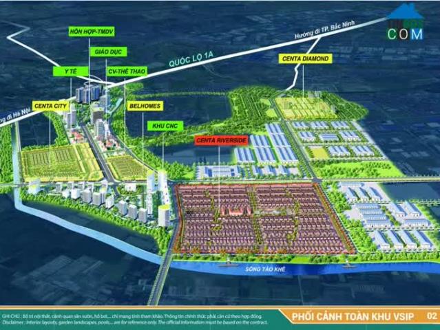 Dự án thấp tầng duy nhất tại đại đô thị Centa Bắc Ninh. Giá gốc chủ đầu tư, triết khấu cực khủng