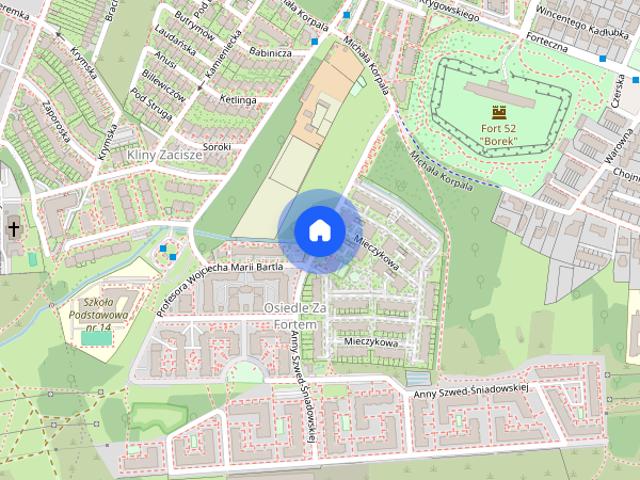 Dębniki | 46 m² | Widok na tereny zielone