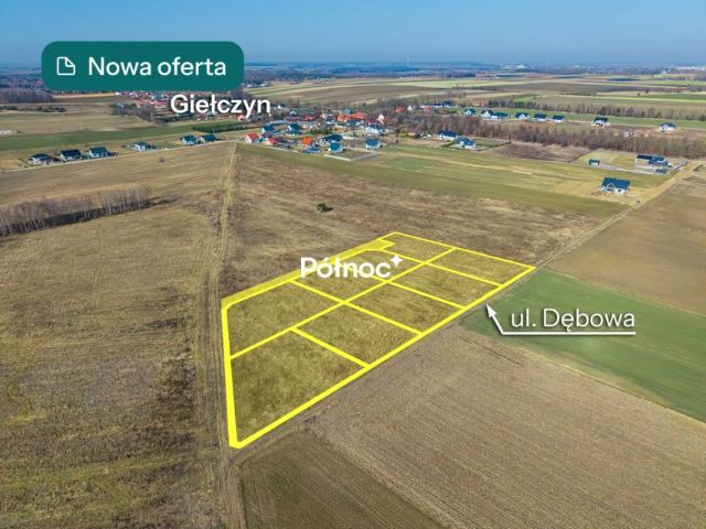 Dębowa 1 591 m², Giełczyn