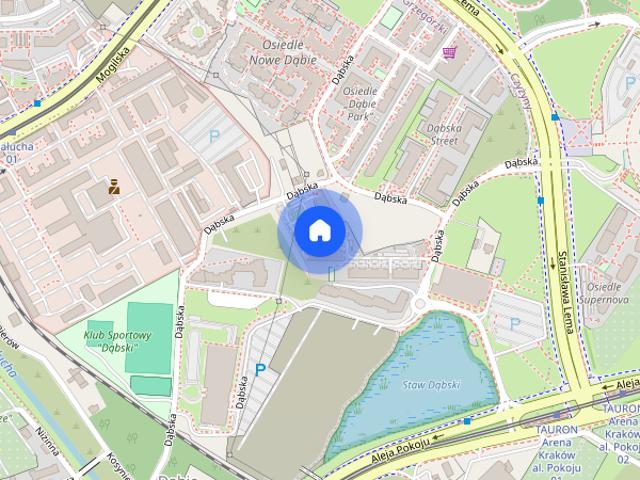 Dąbska 21A|Grzegórzki|Balkon|Tauron Arena