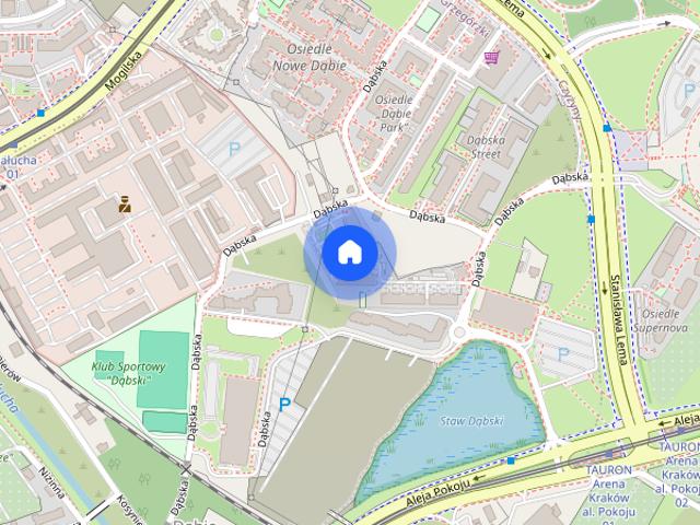 Dąbska 21A|Grzegórzki|Balkon|Tauron Arena