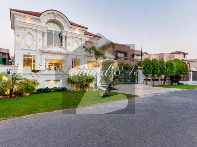 D H A Lahore 1 Kanal Brand New Faisal Rasool Design House With 100% Original Pics Available For Rent