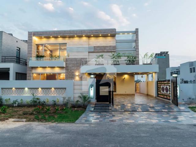 D H A Lahore 1 Kanal Brand New Mazher Munir Design House With 100% Original Pics Available For Rent