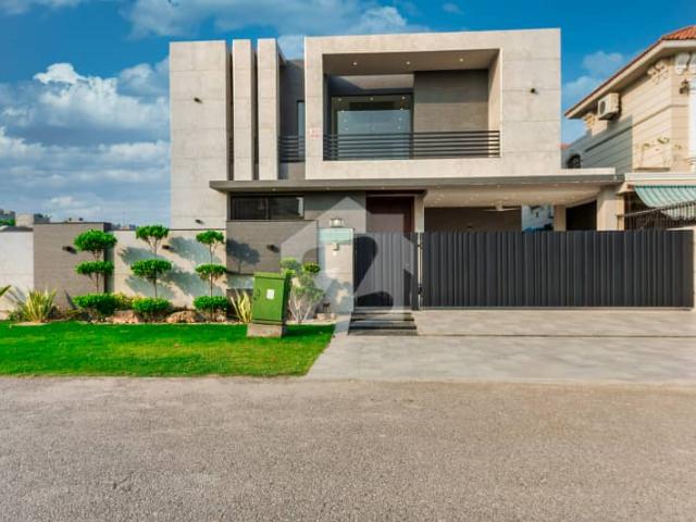D H A Lahore 1 Kanal Brand New Mazher Munir Design House With 100% Original Pics Available For Rent