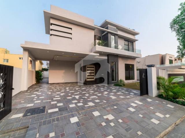 D H A Lahore 1 Kanal Brand New Mazher Munir Design House With 100% Original Pics Available For Rent