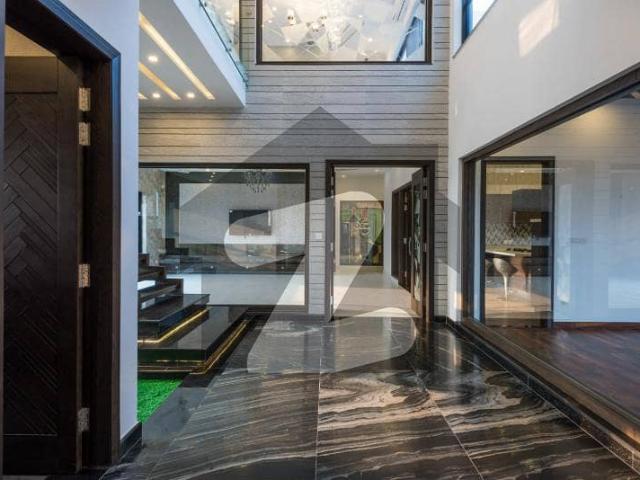 D H A Lahore 1 Kanal Brand New Mazher Munir Design House With 100% Original Pics Available For Rent