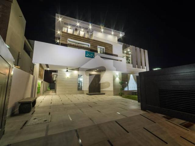 D H A Lahore 1 Kanal Brand New Mazher Munir Design House With 100% Original Pics Available For Rent