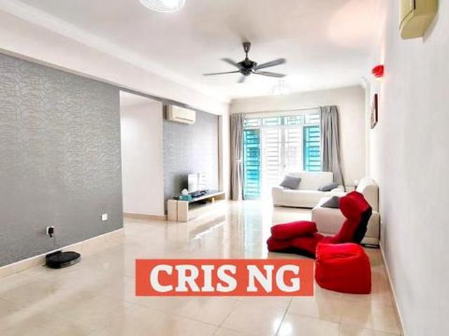 D Piazza Condo 1300sf 2 CarPark Fully Reno Furnished Well Maintain